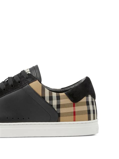 burberry vintage check sandals|Burberry vintage check print sneakers.